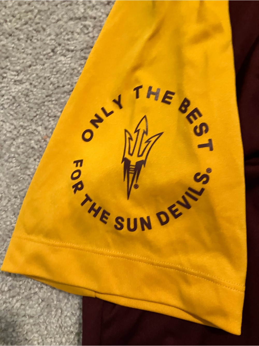 adidas ASU Sun Devils golf shirt - Picture 3 of 4